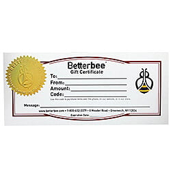 Betterbee Gift Certificates