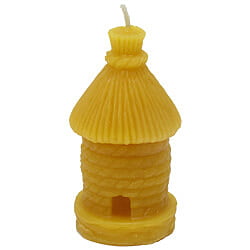 Beeswax Candle: Old Skep