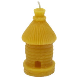 Beeswax Candle: Old Skep