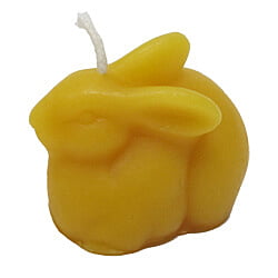 Beeswax Candle: Rabbit