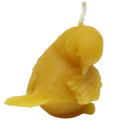 Beeswax Candle: Turned Sparrow Beeswax Candle: Turned Sparrow