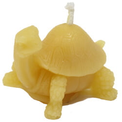 Beeswax Candle: Turtle Beeswax Candle: Turtle