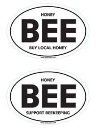 Bee Vehicle Decal Bee Vehicle Decal