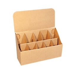 Kraft Straw Display Box Only