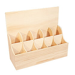 Wood Straw Display Box Only