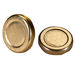 43mm Gold Lug Cap w/ Honeycomb