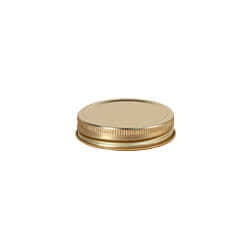 70mm Gold Metal Cap w/Liner