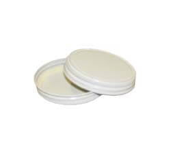 Case 63mm White Metal Cap