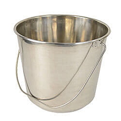 Stainless steel pail - 3.9 gal
