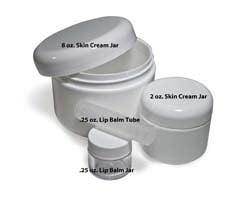 8 oz. Skin Cream Jar & Cap 8 oz. Skin Cream Jar & Cap
