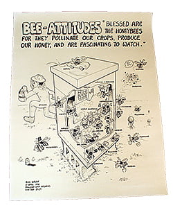 Bee Attitudes Poster