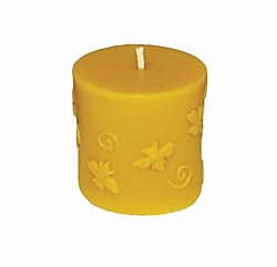 Beeswax Candle: Buzzing Bee