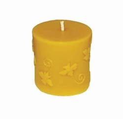 Beeswax Candle: Buzzing Bee