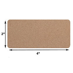 Kraft Paper: Small Rectangle