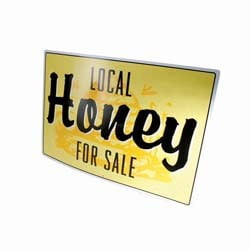 Large Honey for Sale Sign