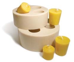 Votive Mold, Small Rubber Votive Mold, Small Rubber