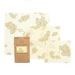 Beeswax Wrap Honeycomb (3 pk)